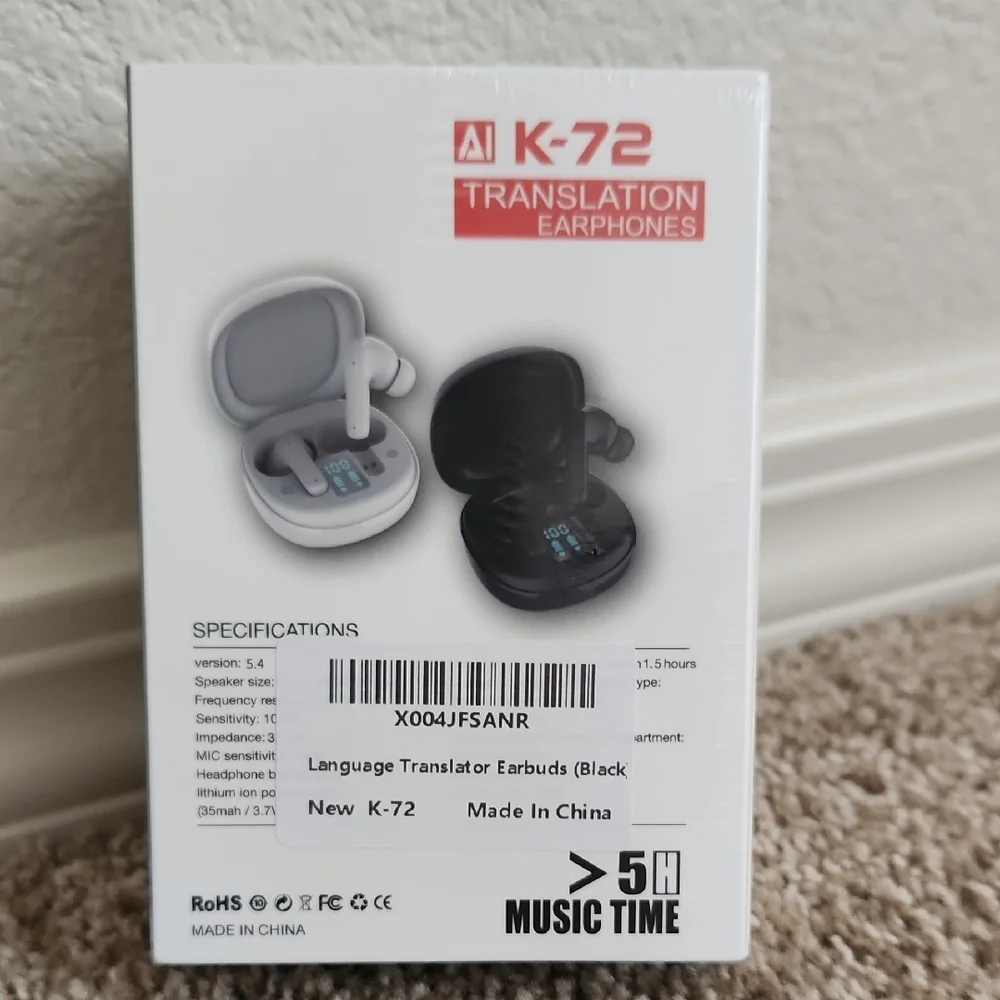 K-72 Translation Earphones